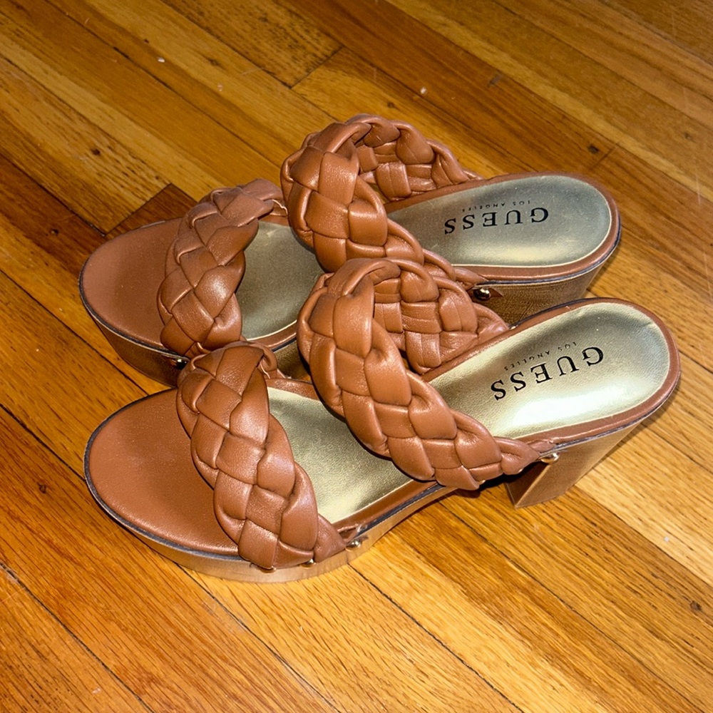 Only Worn Once Guess Heels/Sandals